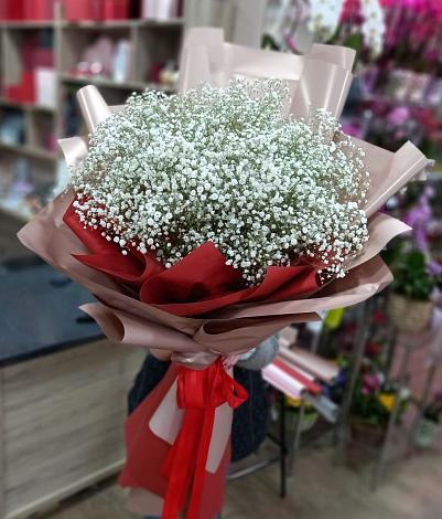 Букет цветов из: Гипсофила в Ченцово