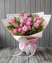 Букет Розовый кустик в Ченцово