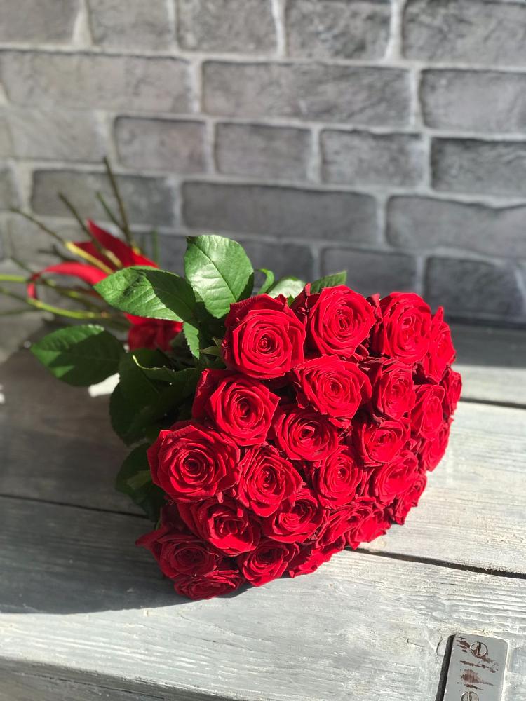 Букет Красные розы Фридом в Ченцово