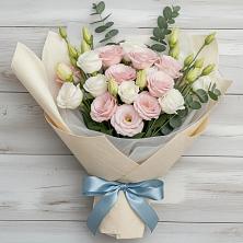 Букет цветов из:  Лизиантусы в Ченцово