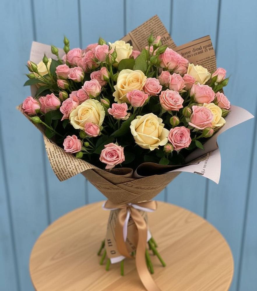 Букет цветов из: Розы в Ченцово