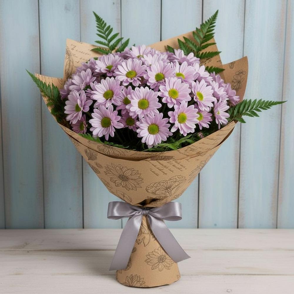 Букет цветов из: Хризантемы в Ченцово