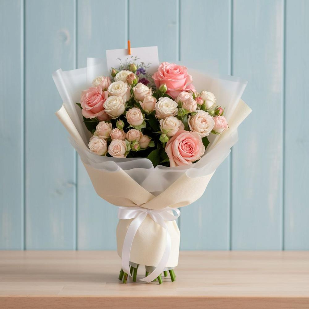 Букет цветов из: Розы в Ченцово