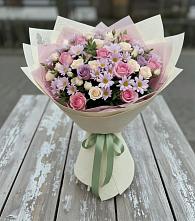 Букет цветов из:  Розы и Хризантемы #REPLACE_PRED# Ченцово