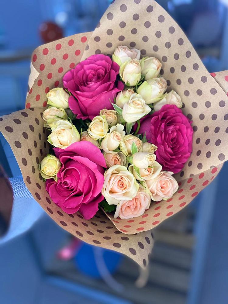 Букет цветов из: Розы в Ченцово