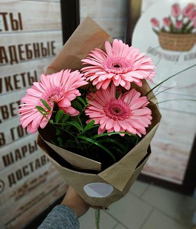 Букет цветов из: Герберы в Ченцово