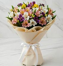 Букет цветов из:  Альстромерии #REPLACE_PRED# Ченцово