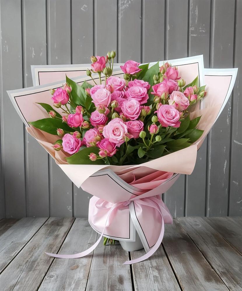 Букет Розовый кустик в Ченцово