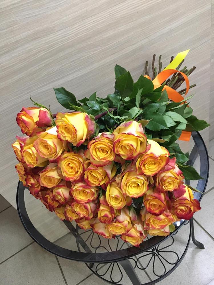 Букет Желтые розы в Ченцово