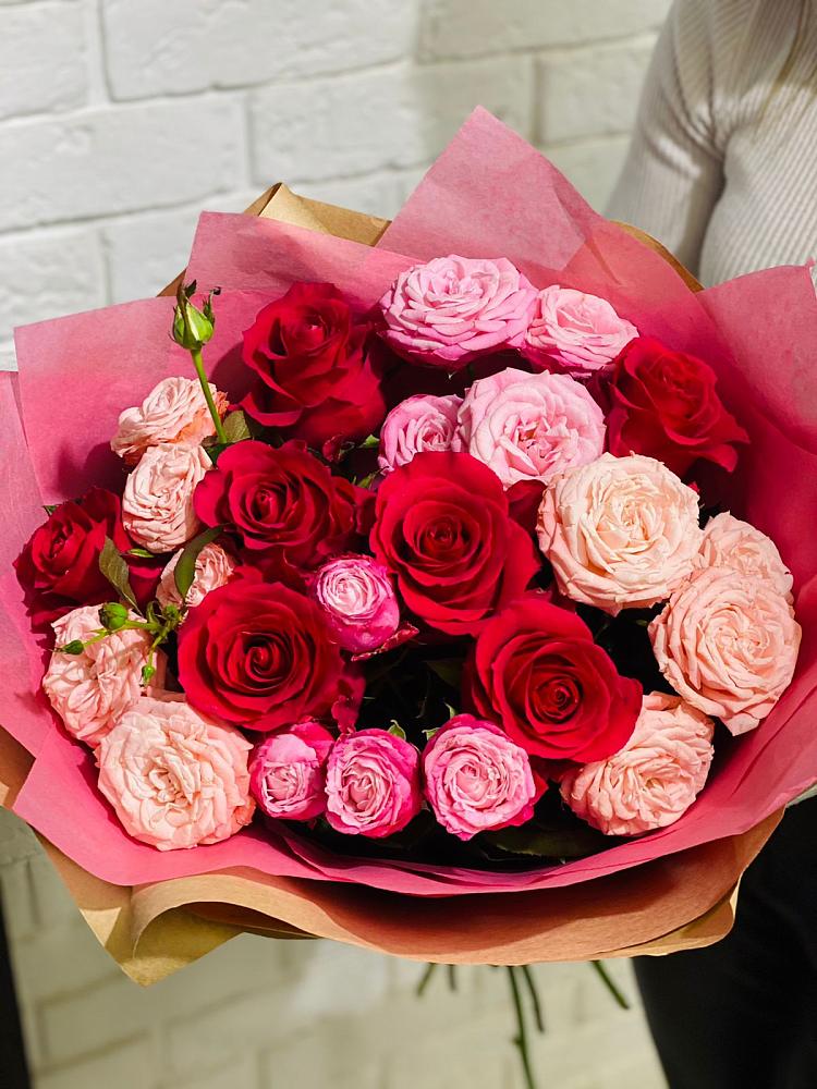 Букет цветов из: Розы в Ченцово