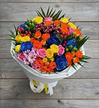 Букет цветов из:  Розы и Хризантемы #REPLACE_PRED# Ченцово