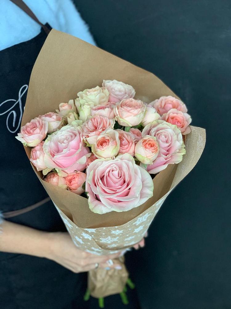 Букет цветов из: Хризантемы и Розы в Ченцово