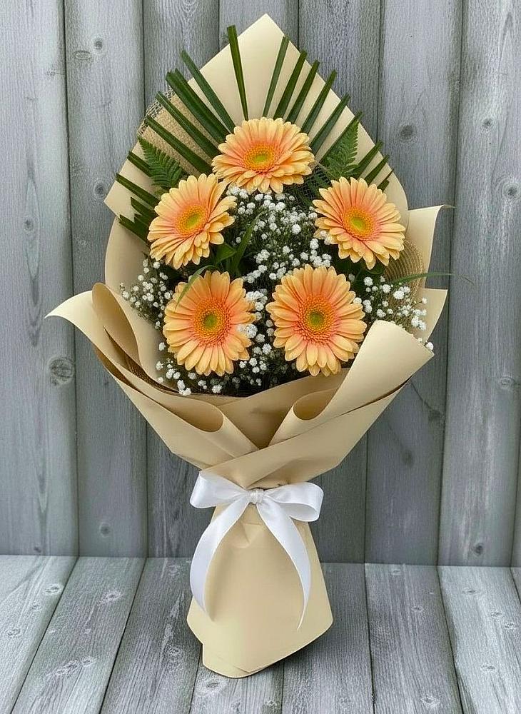 Букет цветов из: Герберы в Ченцово