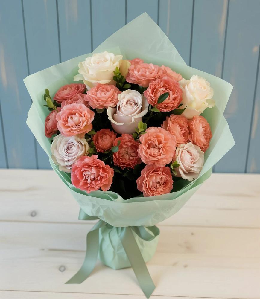 Букет цветов из: Розы в Ченцово