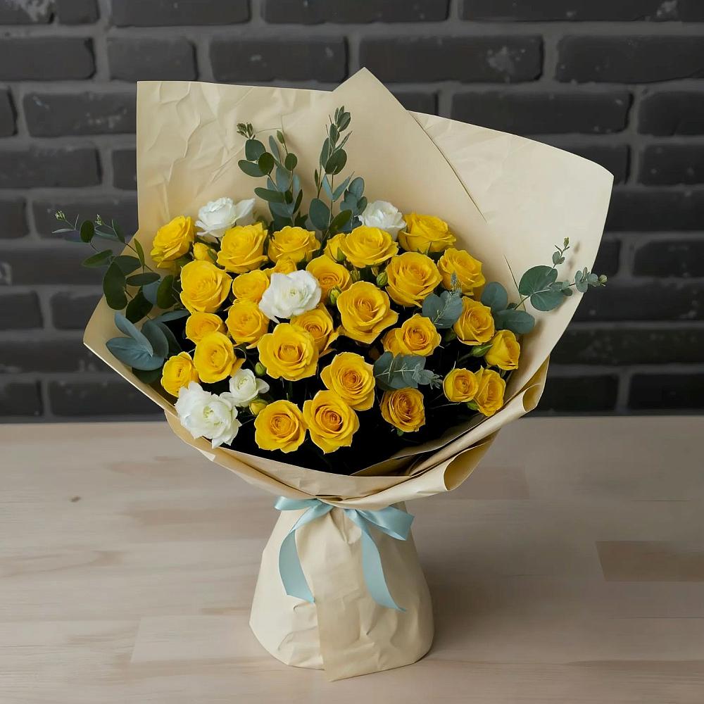 Букет цветов из: Розы в Ченцово