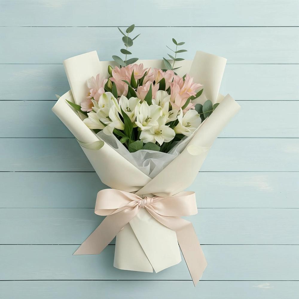 Букет цветов из: Альстромерии в Ченцово