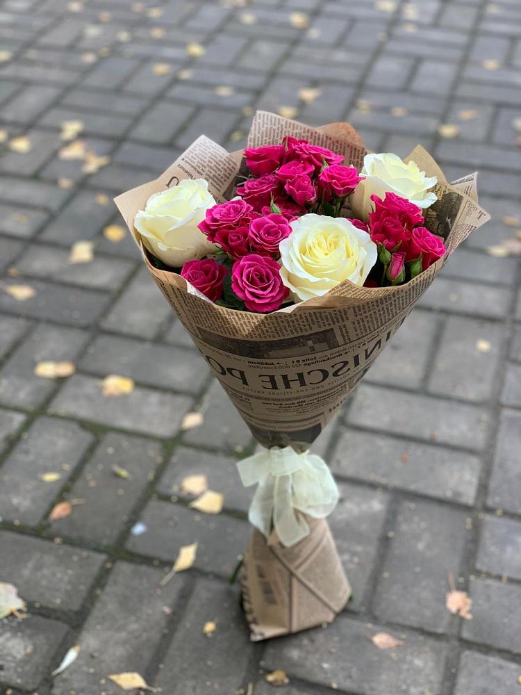 Букет цветов из: Розы в Ченцово