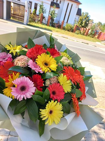 Букет цветов из: Герберы в Ченцово