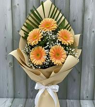 Букет цветов из:  Герберы в Ченцово